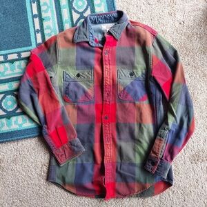 Cotton plaid flannel